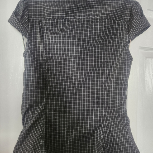 EXPRESS Square print wrap top - Picture 7 of 8